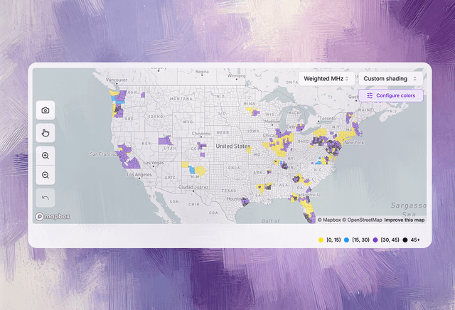 Improving Map Readability with Discrete Color Intervals