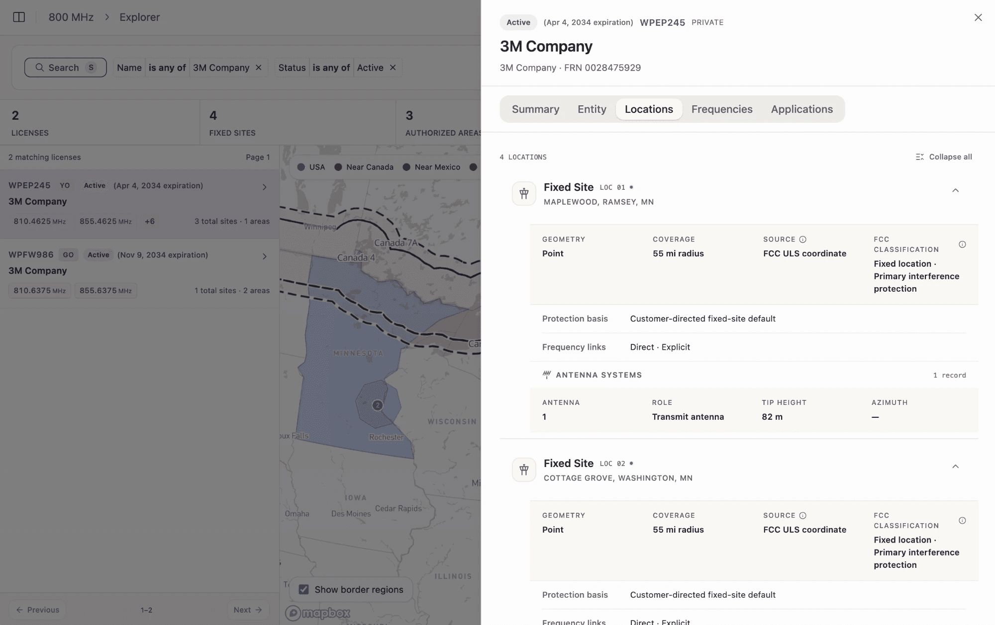 Introducing Airwave Private Networks: 800 MHz License Intelligence, Mapped